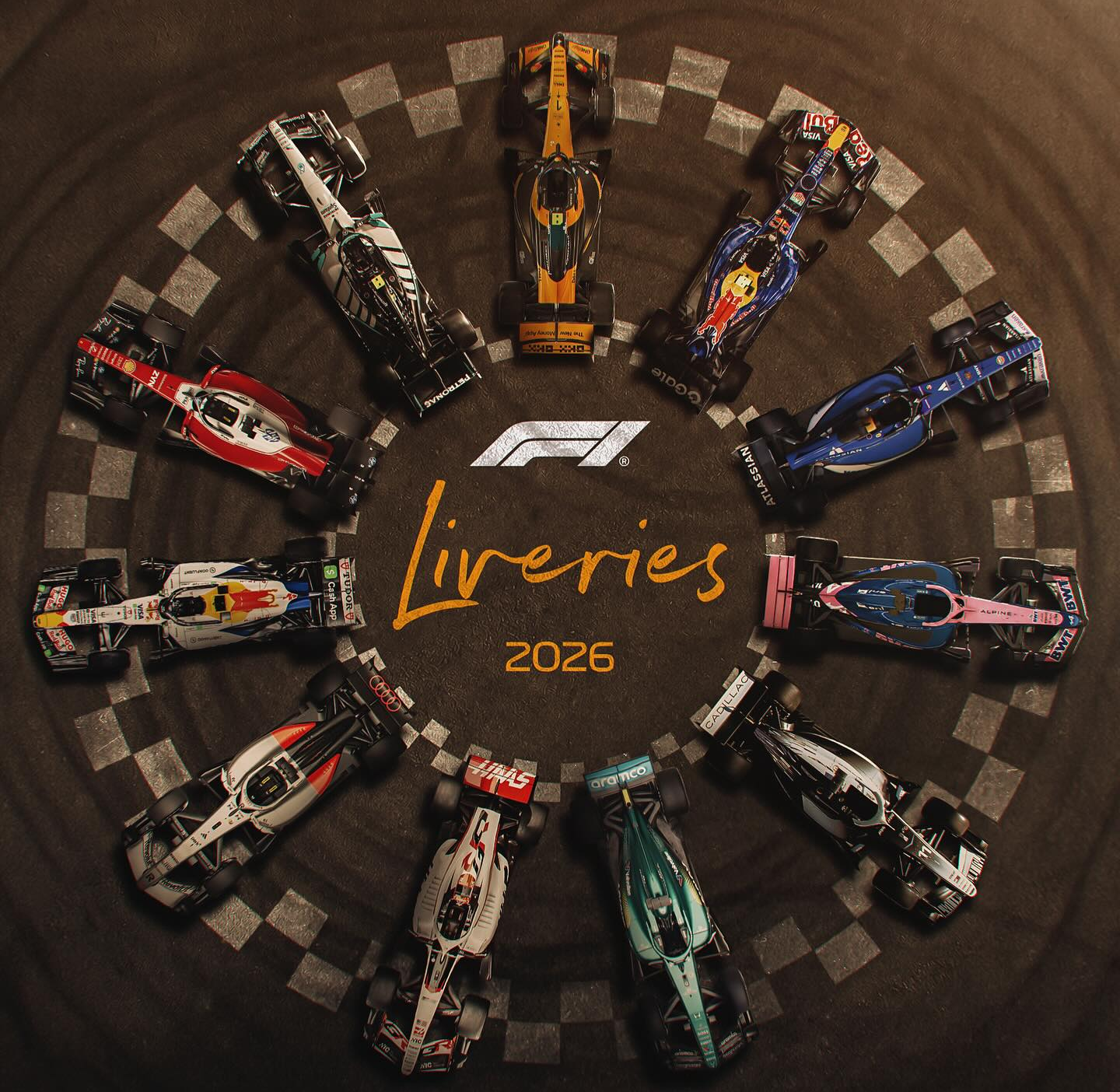 The Daring Designs of The 2026 F1 Liveries